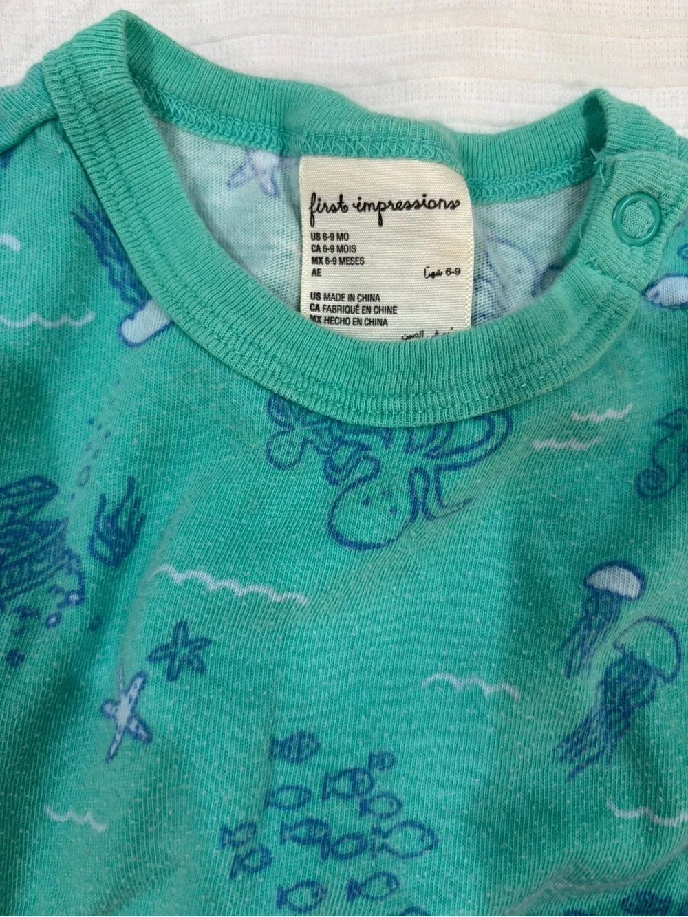 First Impressions Teal Ocean set